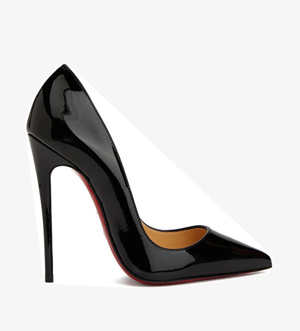 Christian Louboutin So Kate Siyah Deri Stiletto model görseli