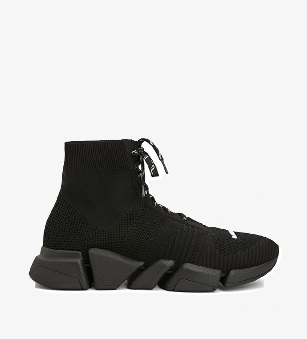 Speed 2 0 Lace Up Siyah Erkek Sneaker - Görsel 1