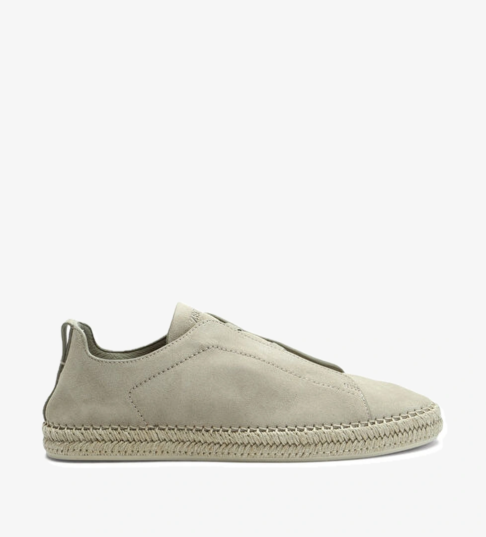 Zegna Gri Erkek Süet Sneaker model görseli