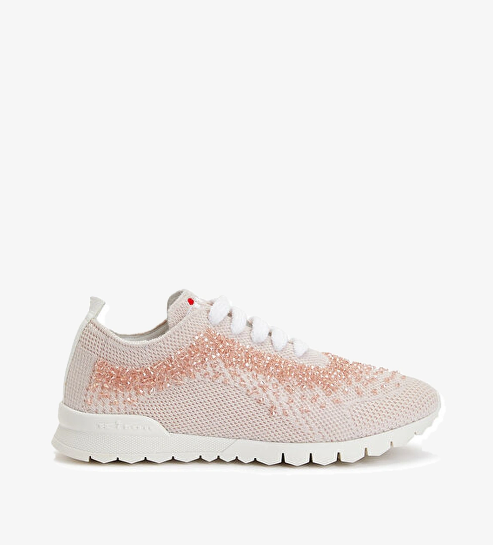 Kiton Pembe Kadın Kaşmir Sneaker model görseli