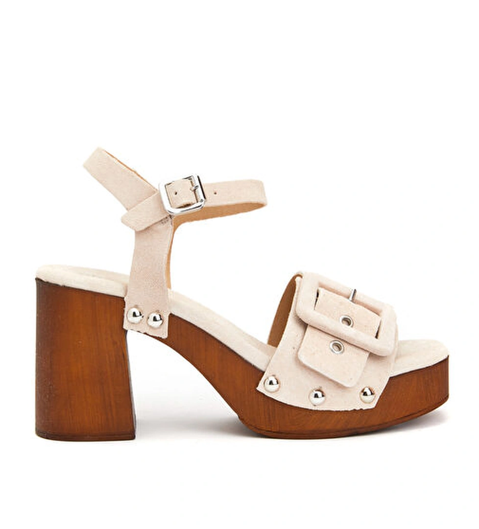 Divarese Açık Pembe Kadın Sandalet model görseli