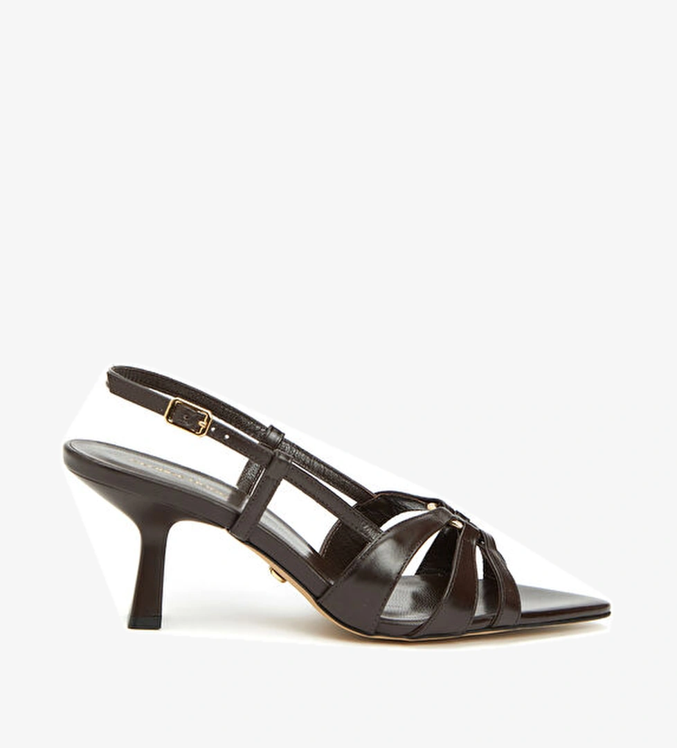 George Hogg Acı Kahve Kadın Deri Sandalet model görseli