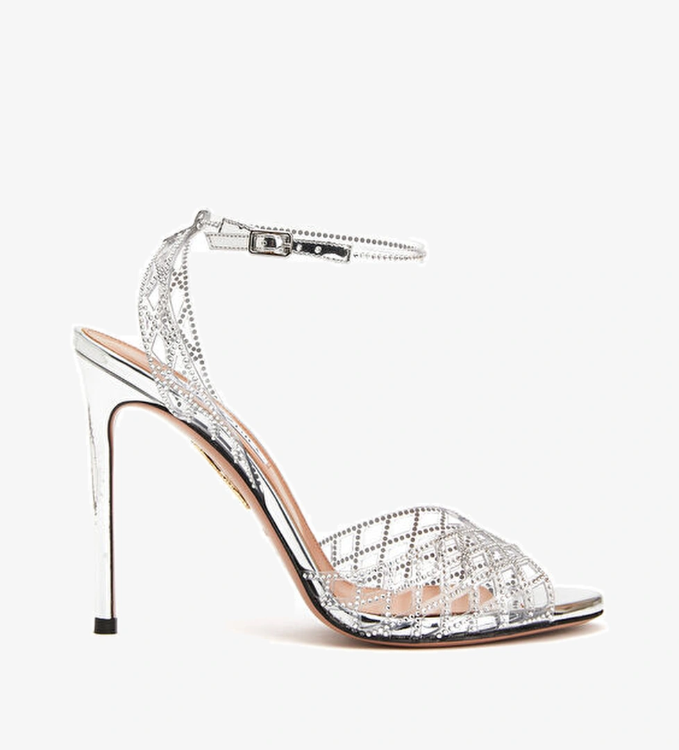 Aquazzura Lumiere Silver Kadın Sandalet model görseli