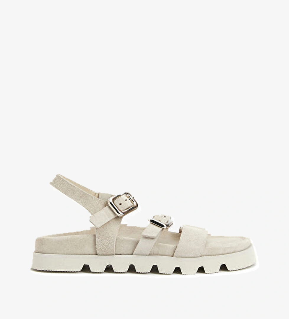 Divarese Taş Kadın Süet Sandalet model görseli