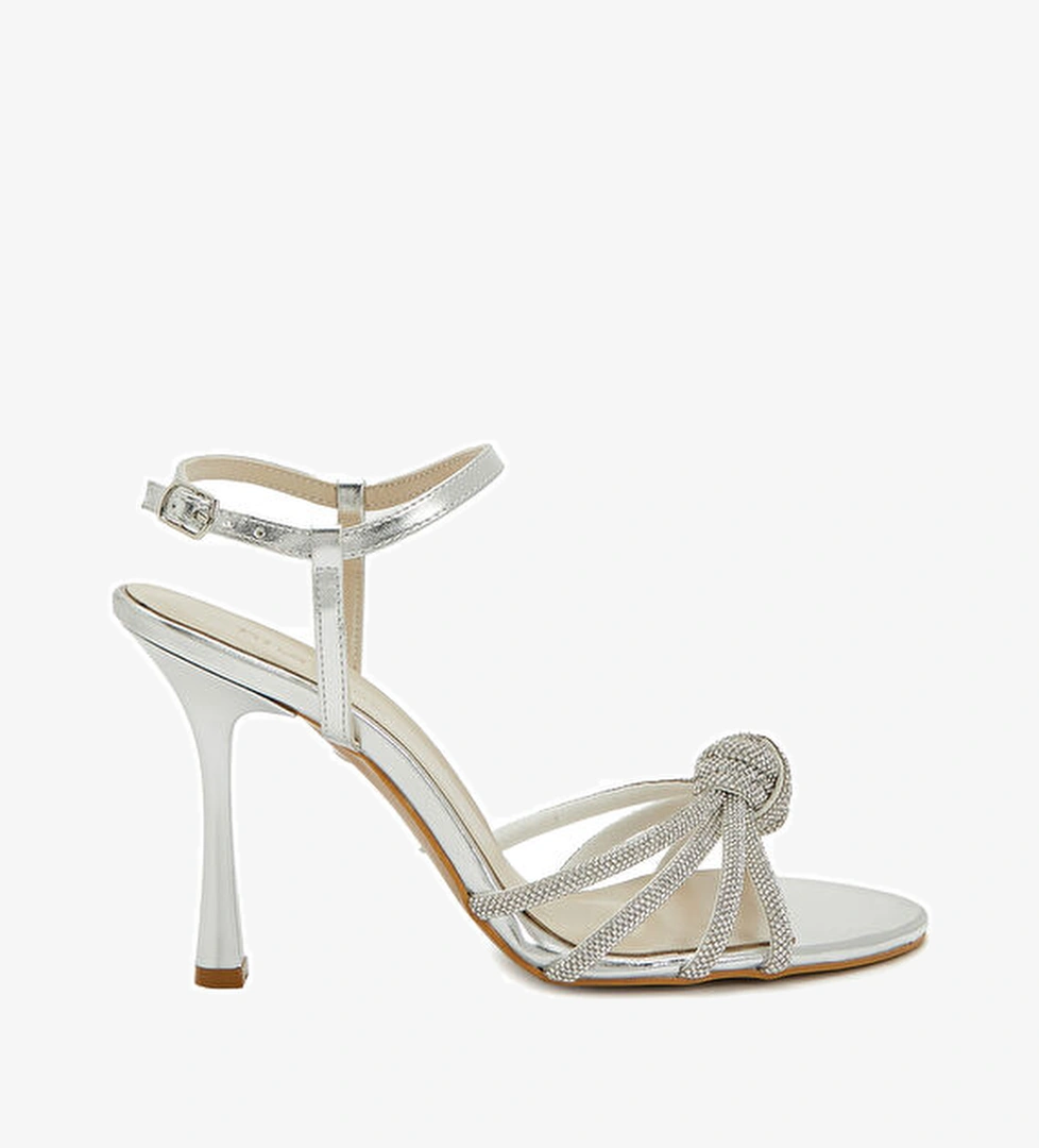 Divarese Gümüş Kadın Sandalet model görseli