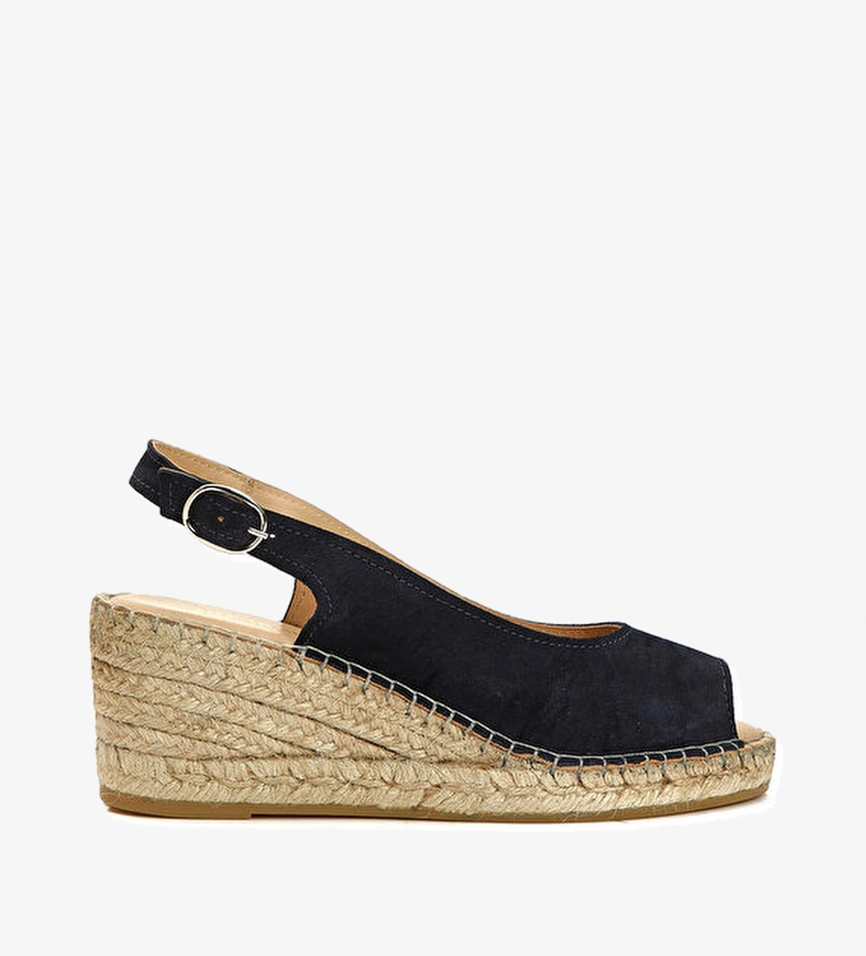 Divarese Lacivert Kadın Süet Espadril model görseli