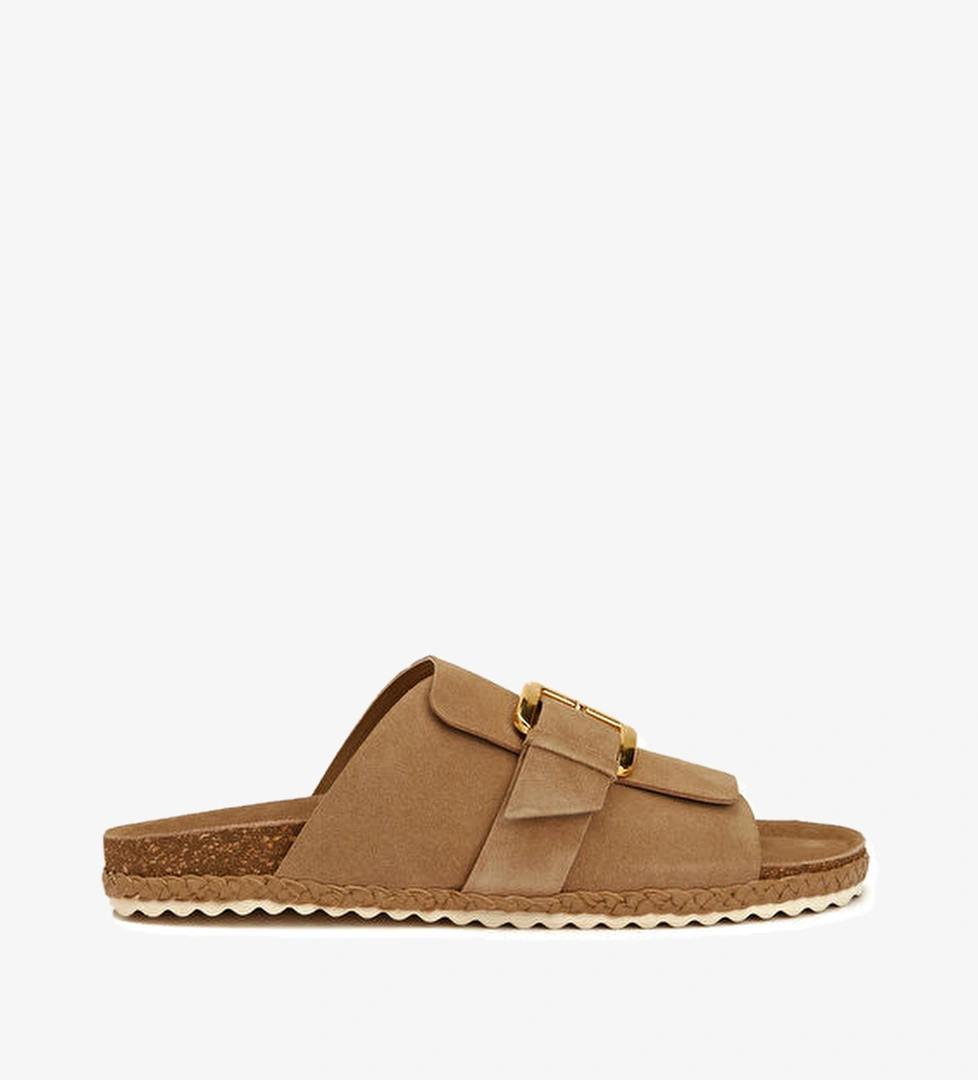 George Hogg Kum Kadın Süet Terlik model görseli