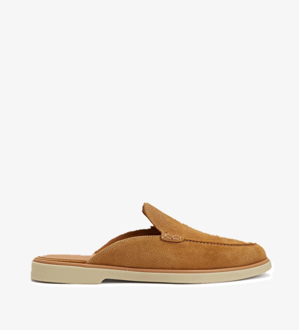 Magnanni Sophie Açık Kahverengi Kadın Süet Terlik model görseli