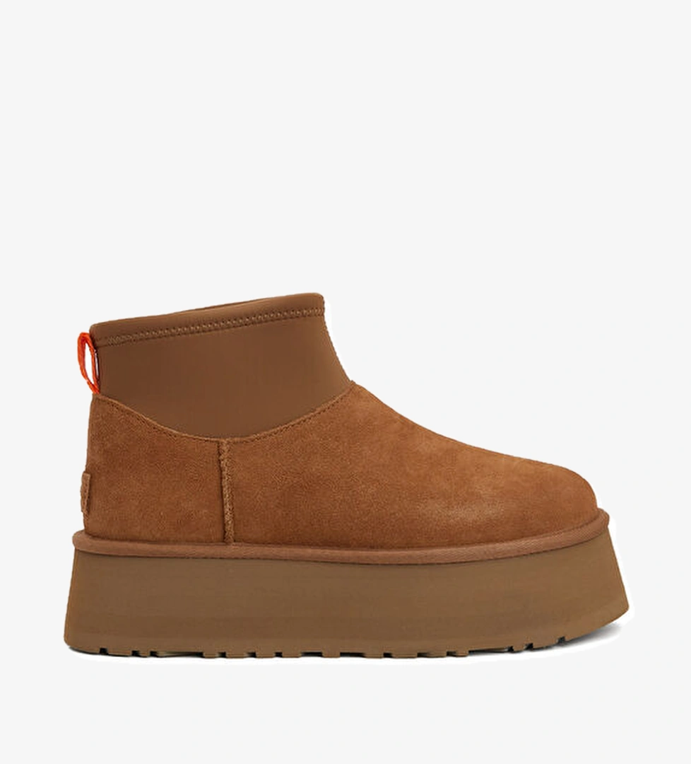 Ugg Classic Mini Dipper Taba Kadın Süet Bot model görseli