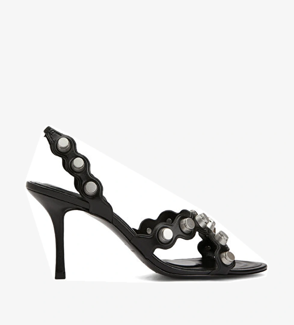 Alexander Wang Siyah Kadın Deri Sandalet model görseli