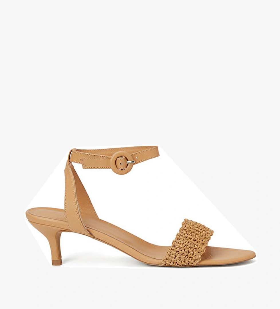 Beymen Club Nude Hasır Topuklu Sandalet model görseli