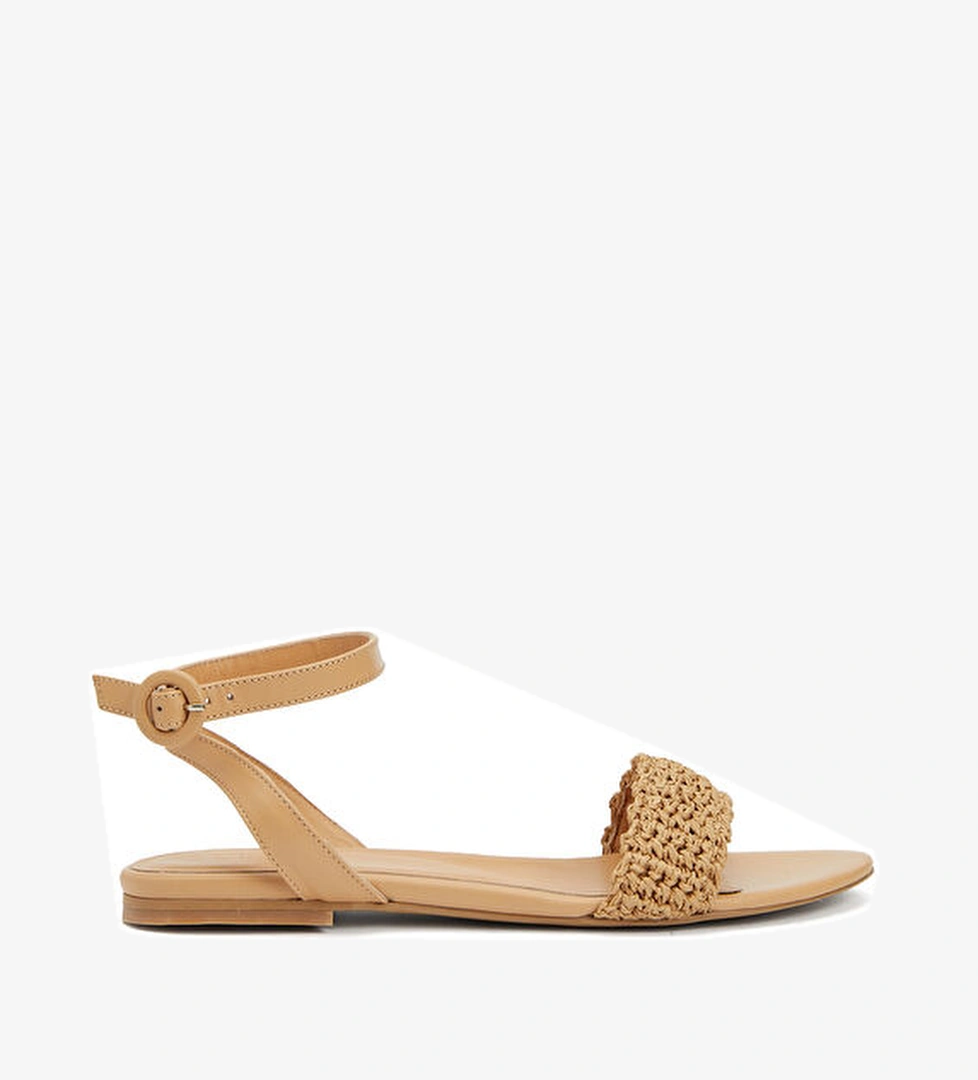 Beymen Club Nude Kadın Hasır Sandalet model görseli