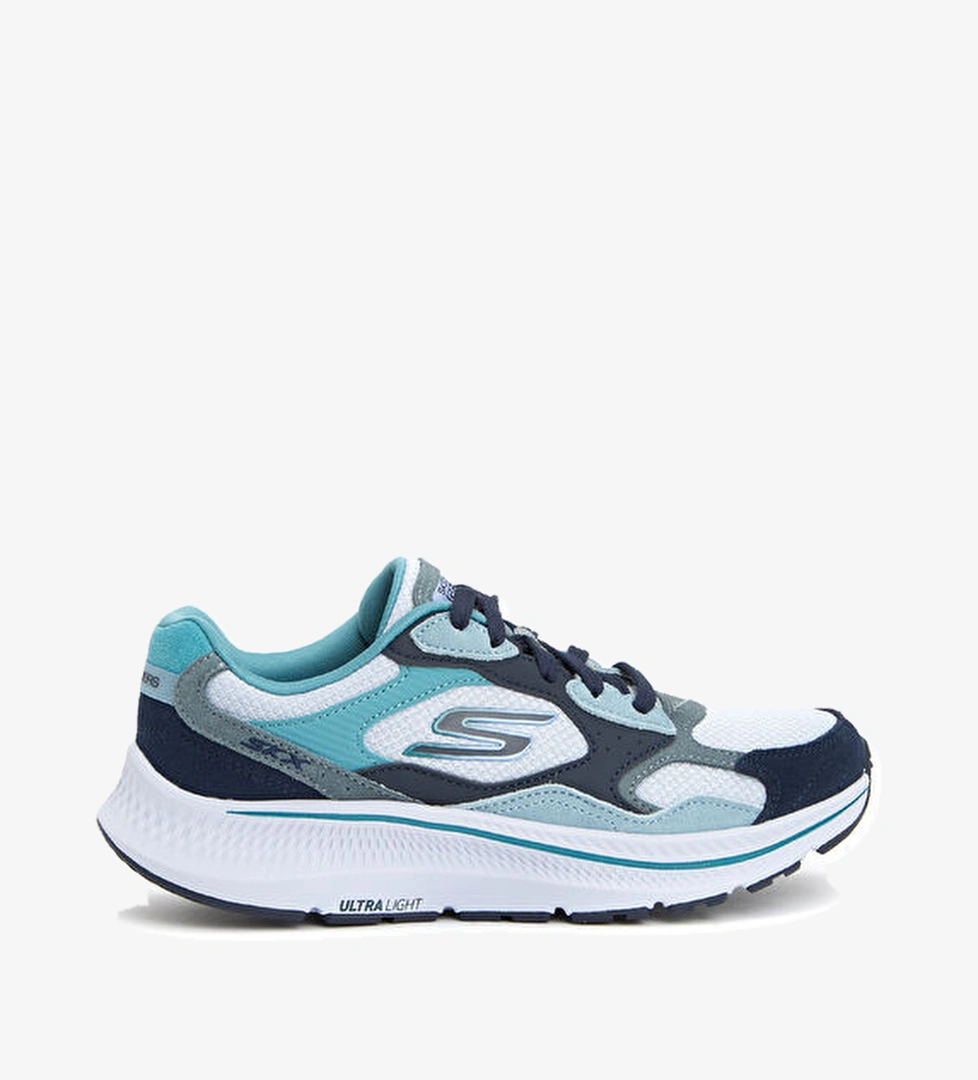 Skechers Go Run Consistent 2.0 Mavi Kadın Deri Sneaker model görseli