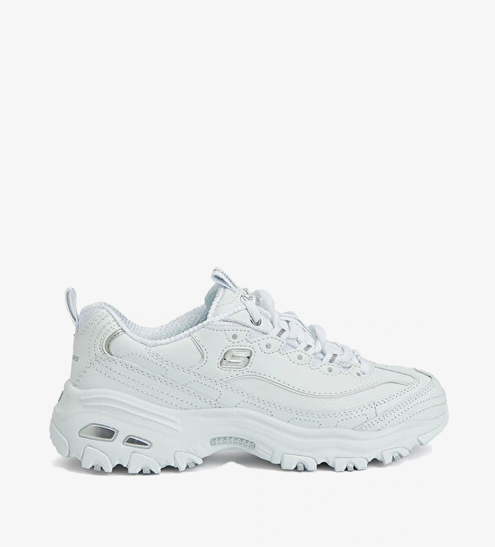 Skechers Beyaz Gümüş Skechers D'Lites Fresh