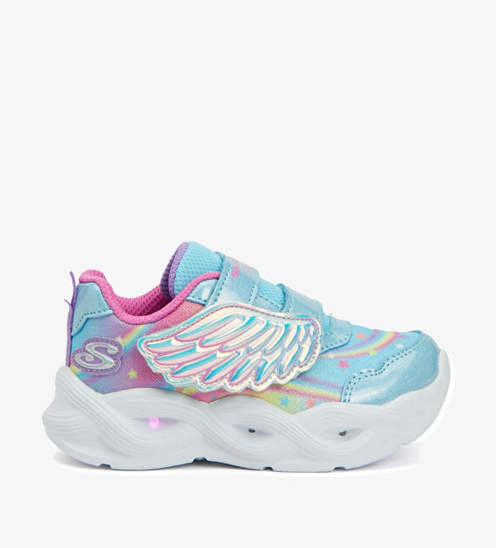 Skechers Twisty Glow Çok Renkli Kız Bebek Sneaker model görseli