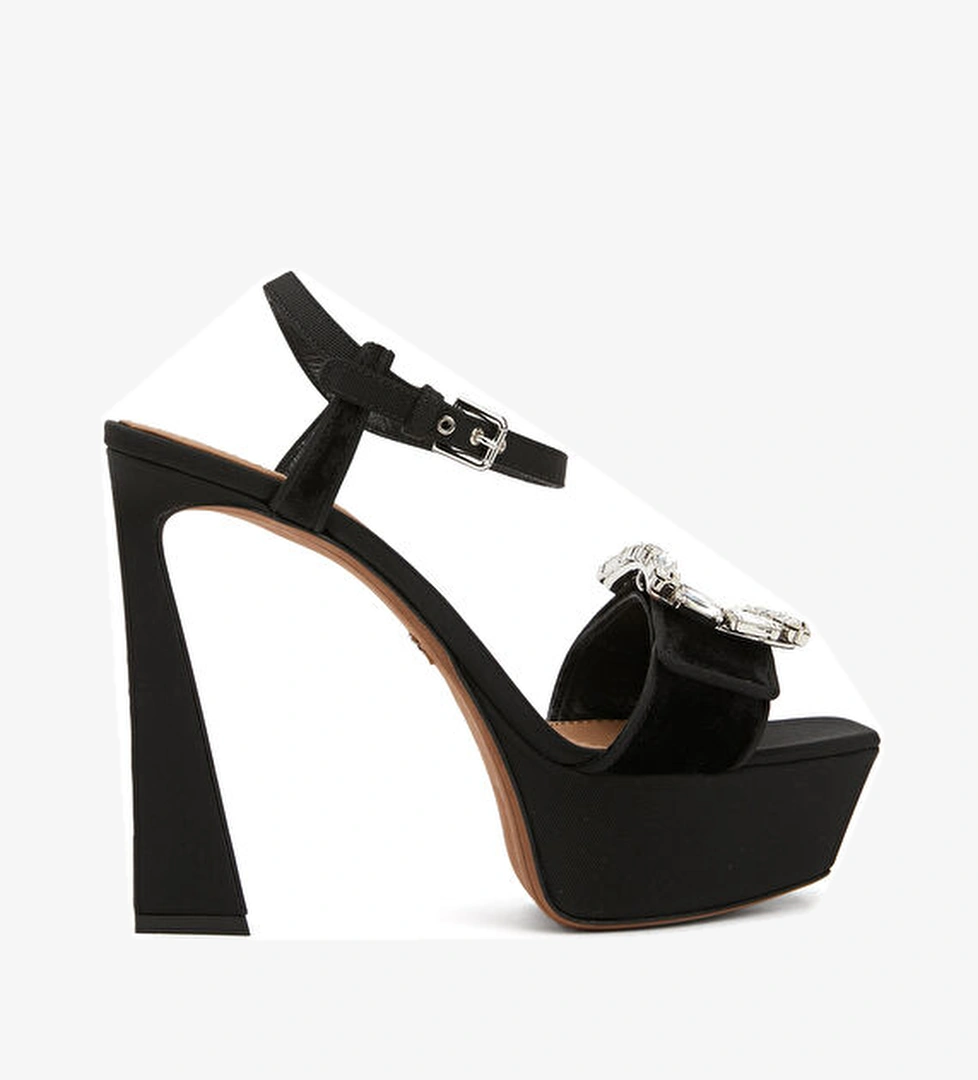 Dolce&gabbana Siyah Platformlu Kadın Sandalet model görseli