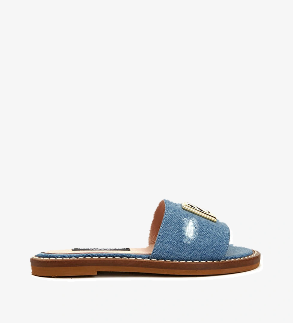 Dolce&gabbana Mavi Kız Çocuk Terlik model görseli