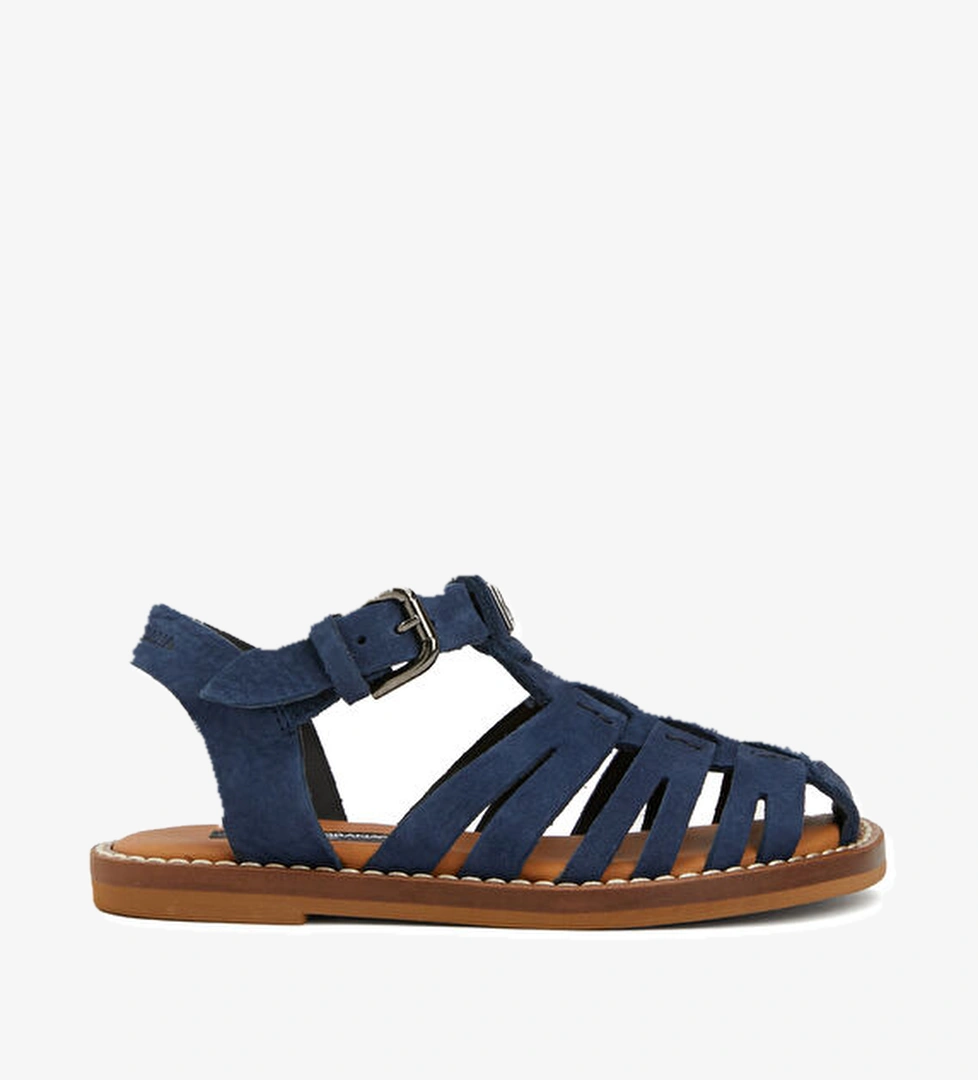 Dolce&gabbana Mavi Erkek Çocuk Deri Sandalet model görseli