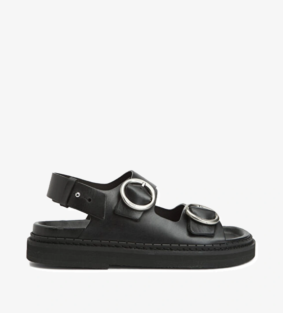 Ami Paris Siyah Erkek Deri Sandalet model görseli