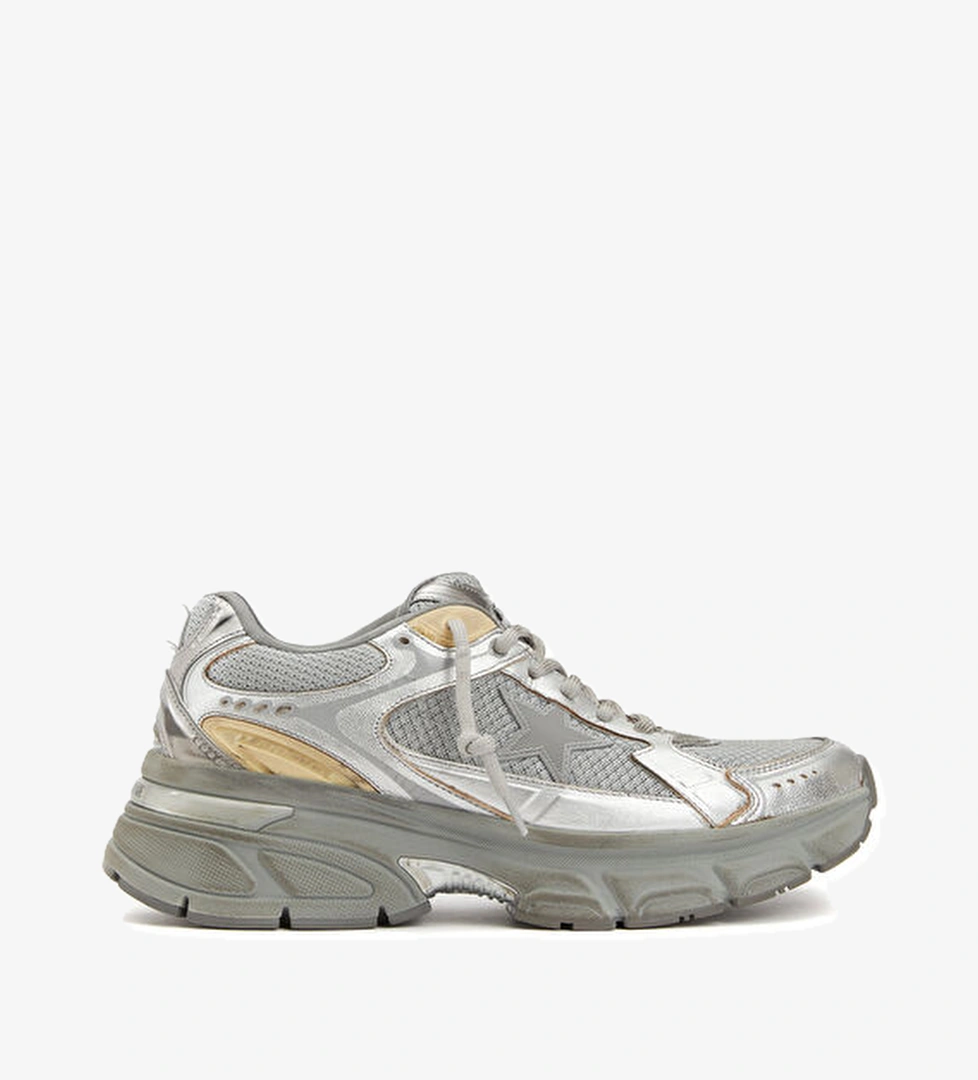 Golden Goose Lightstar Silver Gold Kadın Sneaker model görseli