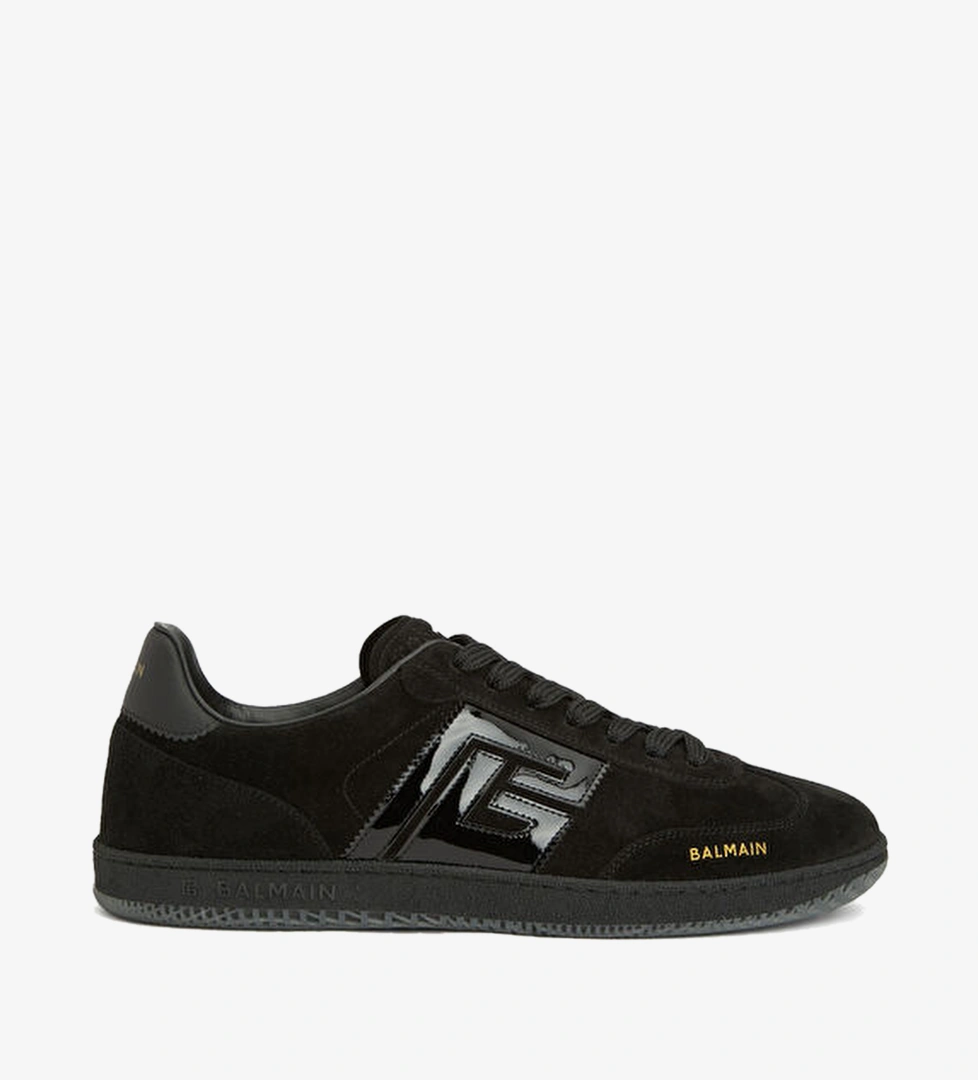 Balmain Balmain Siyah Erkek Deri Sneaker Beymen'de! Siyah - 1. görsel
