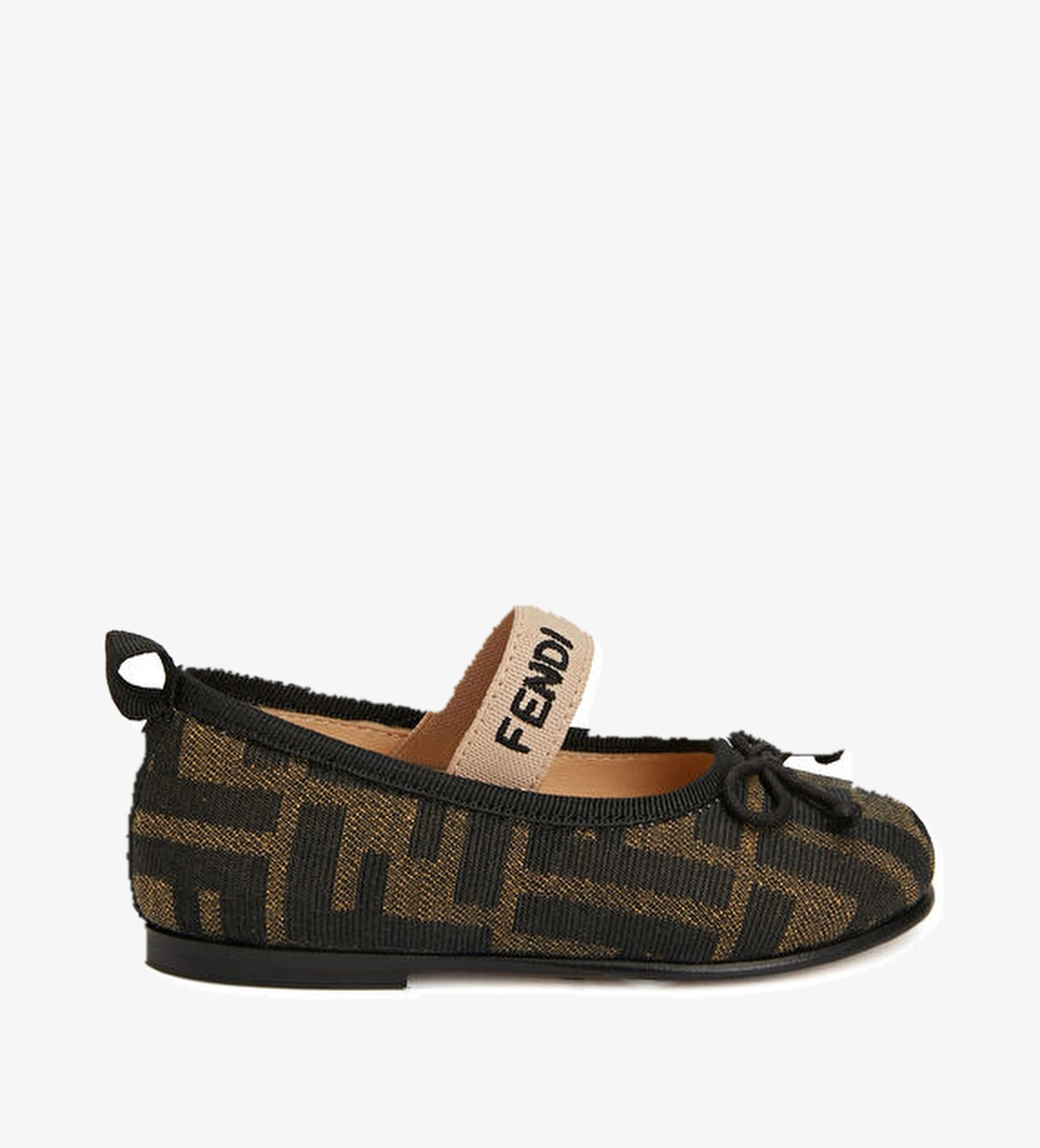 Fendi Çok Renkli Kız Çocuk Babet model görseli