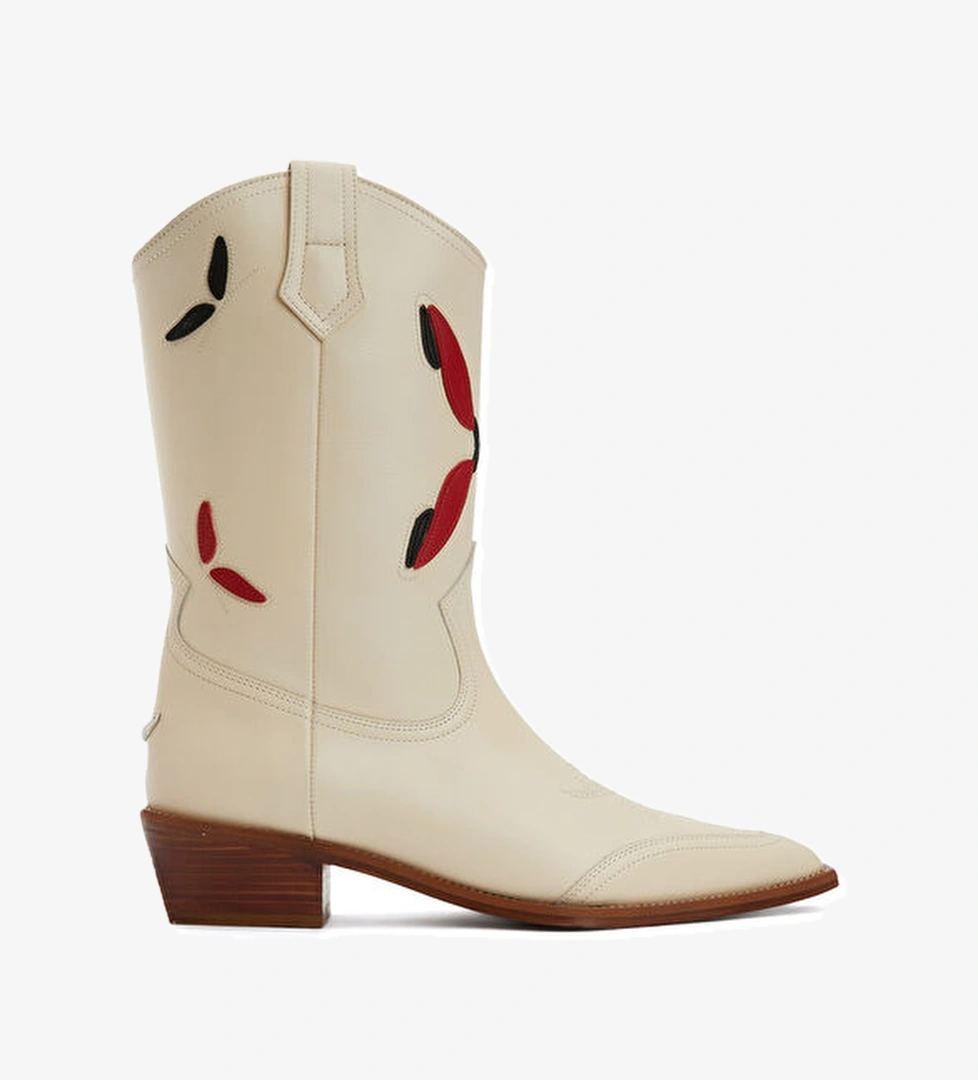 Zadig&voltaire Zadig&voltaire Cara Beyaz Kadın Deri Çizme Bot | Beymen Beyaz - 1. görsel