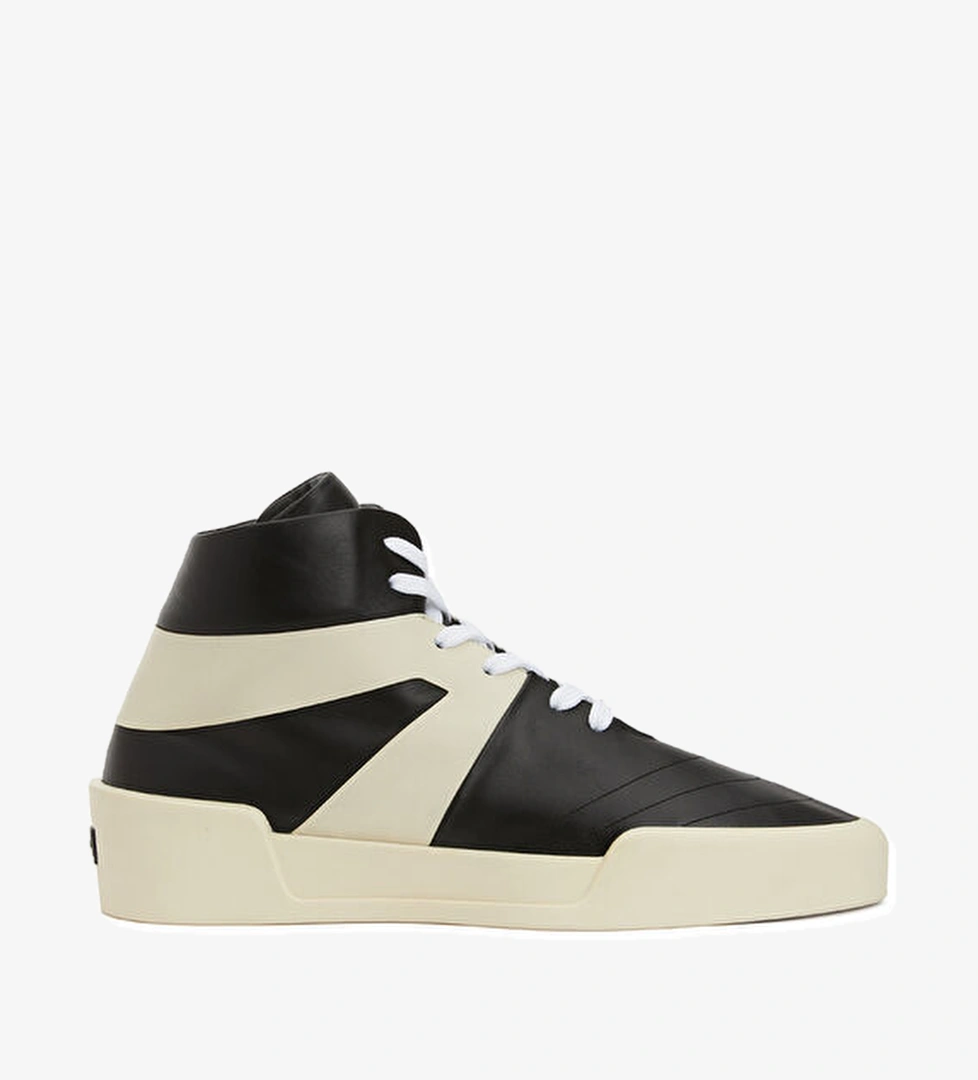 Fear Of God Siyah Beyaz Erkek Deri Sneaker model görseli
