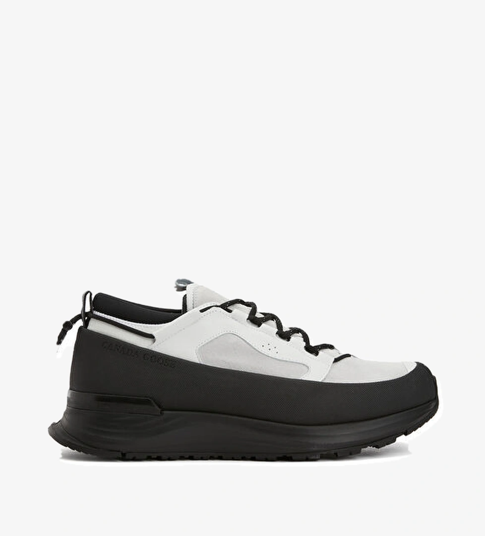 Canada Goose Glacier Siyah Beyaz Kadın Deri Sneaker model görseli