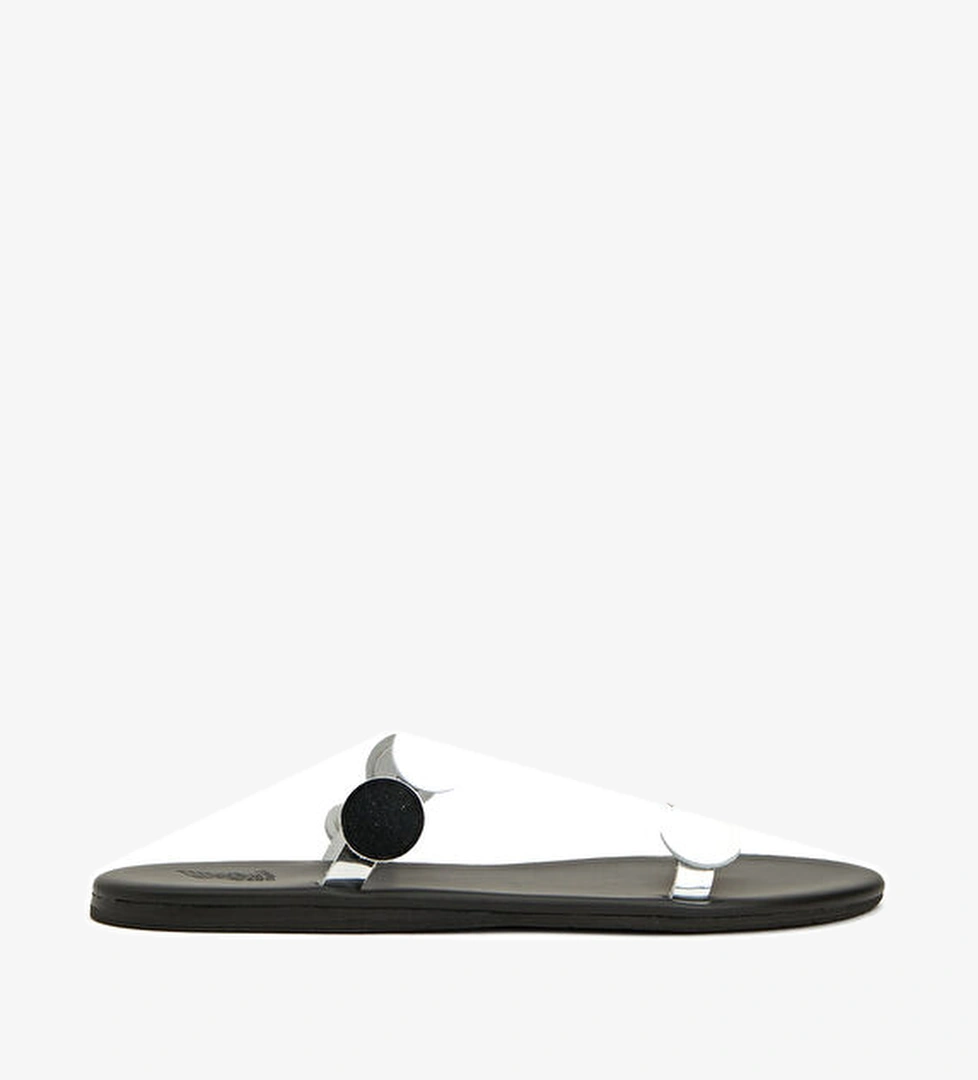 Ancient Greek Sandals Triton Silver Kadın Sandalet model görseli