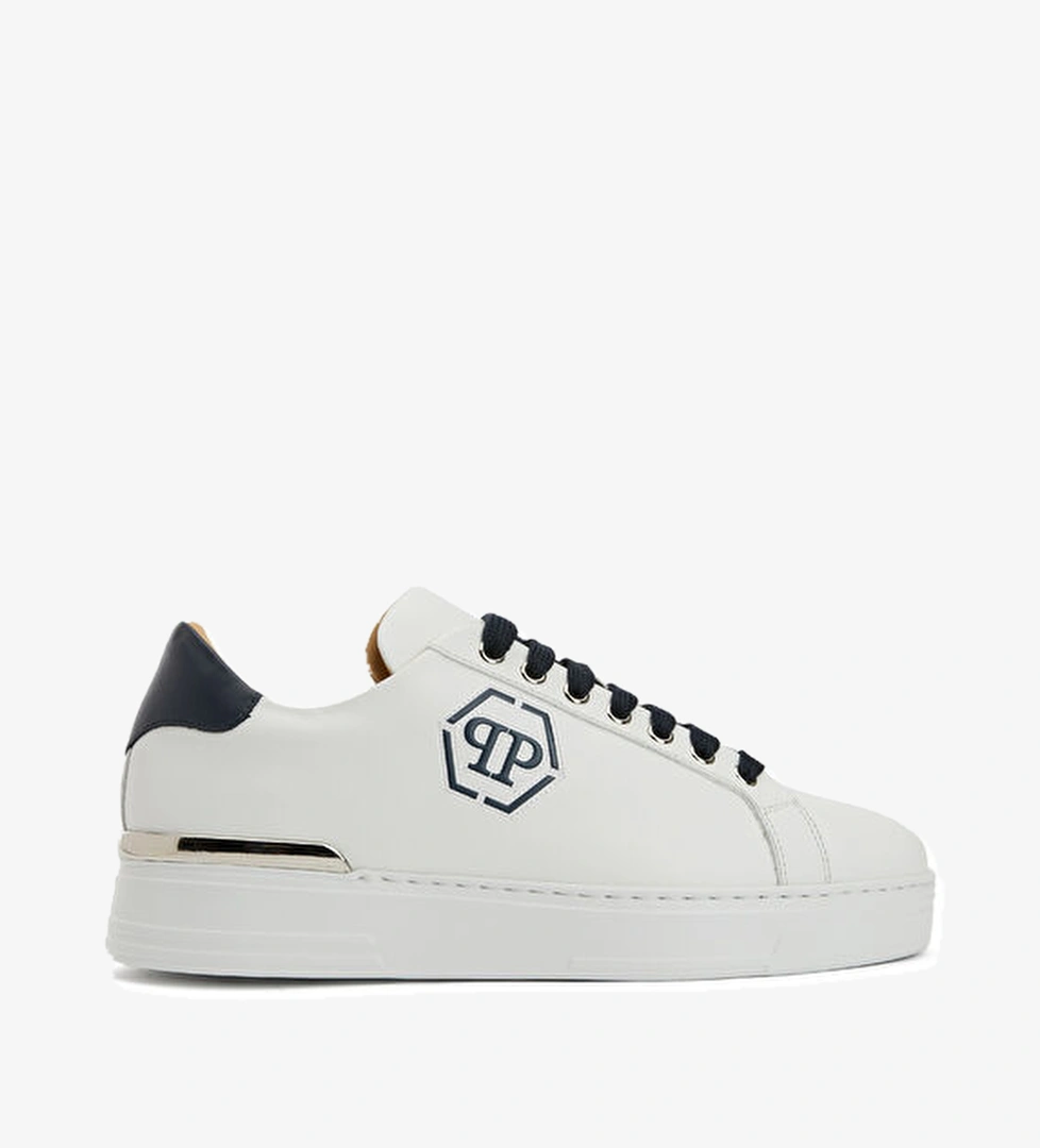 Philipp Plein Lo-Top Lacivert Erkek Süet Sneaker model görseli