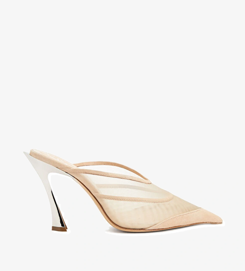 Mugler Kadın Transparan Terlik model görseli