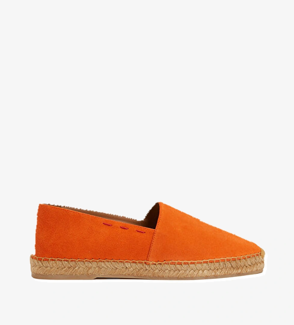 Kiton Turuncu Erkek Süet Espadril model görseli