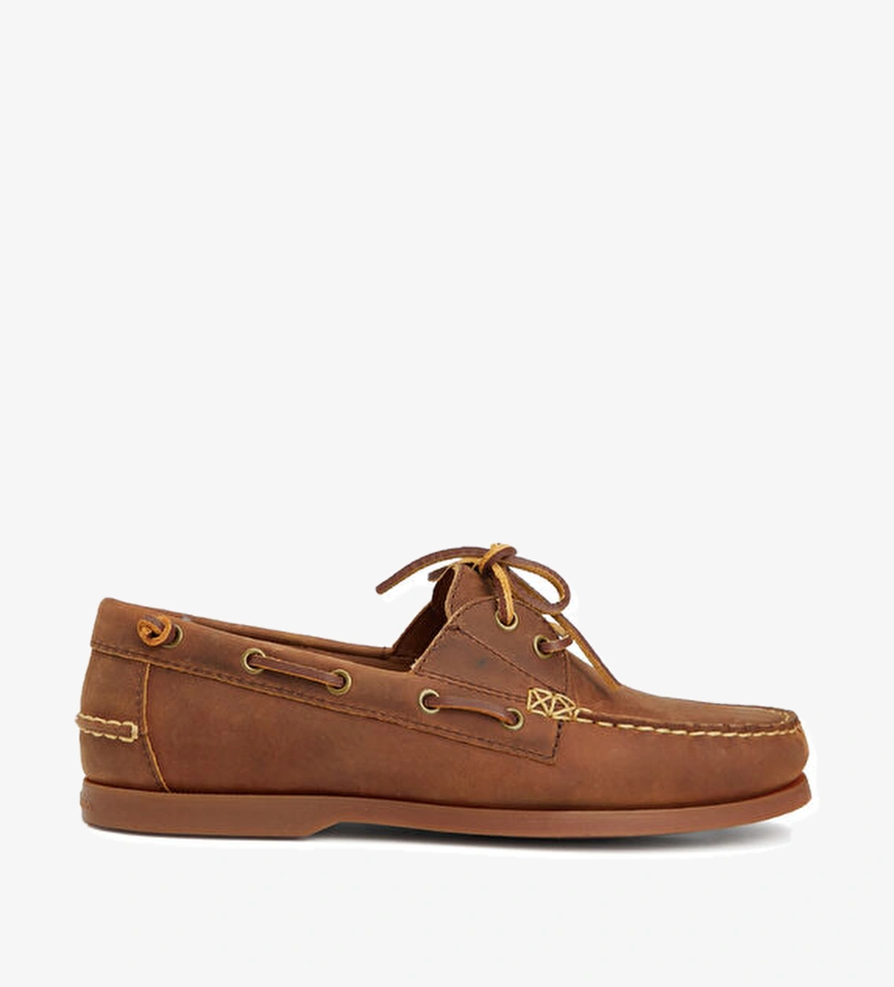 Kahverengi Erkek Deri Loafer - Görsel 1