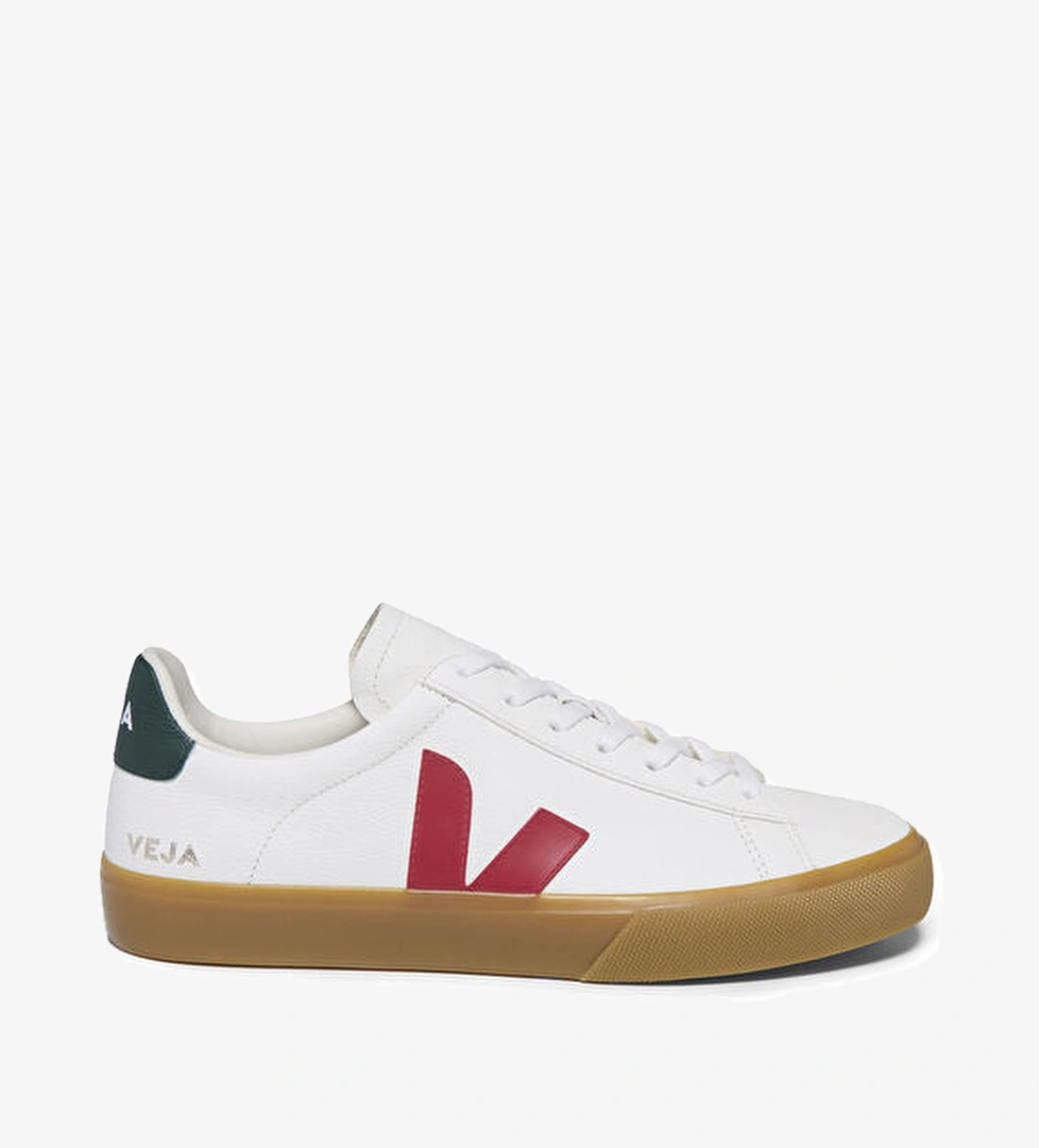 Veja Campo Chromefree Kırmızı Beyaz Erkek Deri Sneaker model görseli