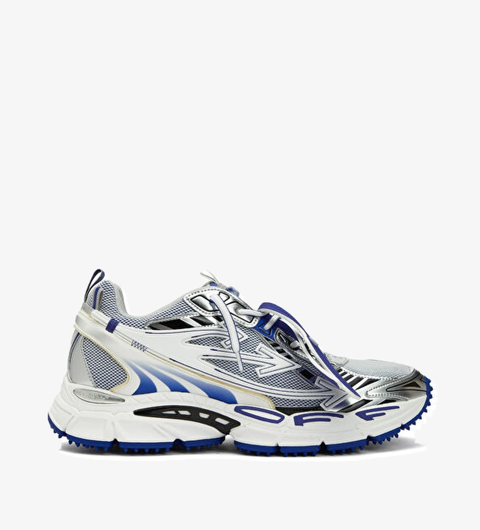 Off-white Gri Mavi File Dokulu Erkek Sneaker model görseli