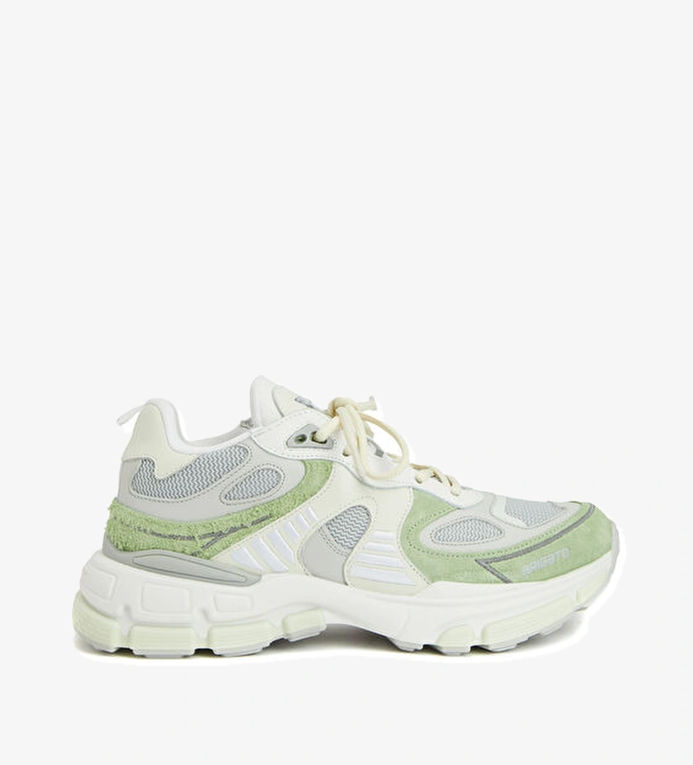 Axel Arigato Sphere Beyaz Yeşil Kadın Deri Sneaker model görseli