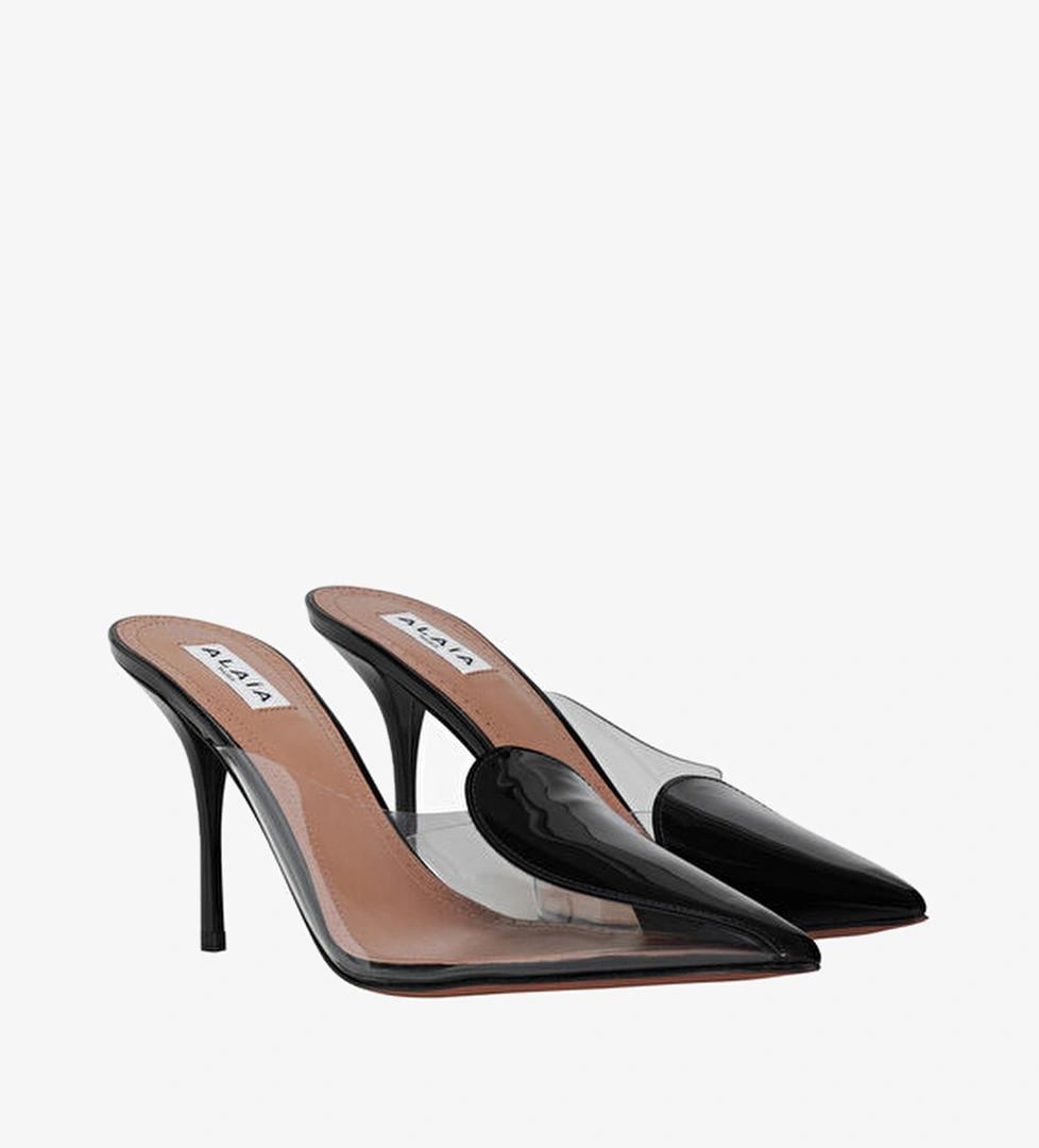 Coeur Siyah Kadın Terlik - Görsel 1