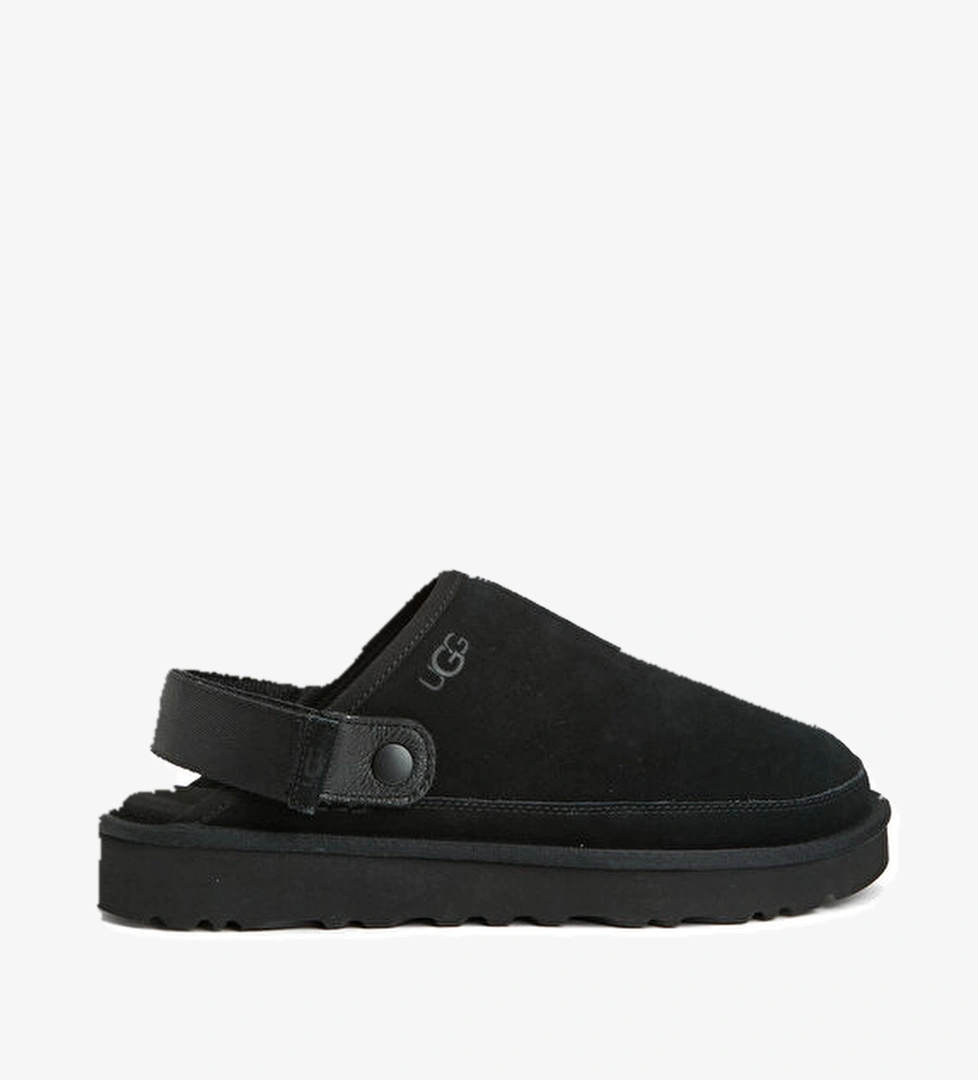 Ugg Goldencoast Clog II Siyah Erkek Süet Terlik model görseli