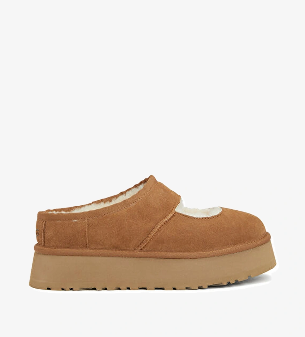 Ugg Bea Mary Jane Taba Kadın Deri Terlik model görseli