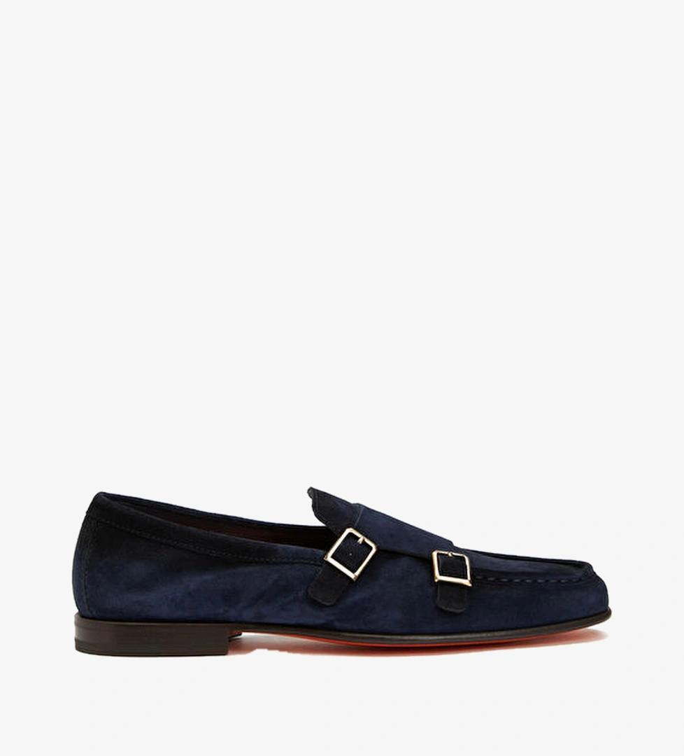 Santoni Santoni Mavi Lacivert Erkek Deri Loafer Beymen'de! Mavi - 1. görsel