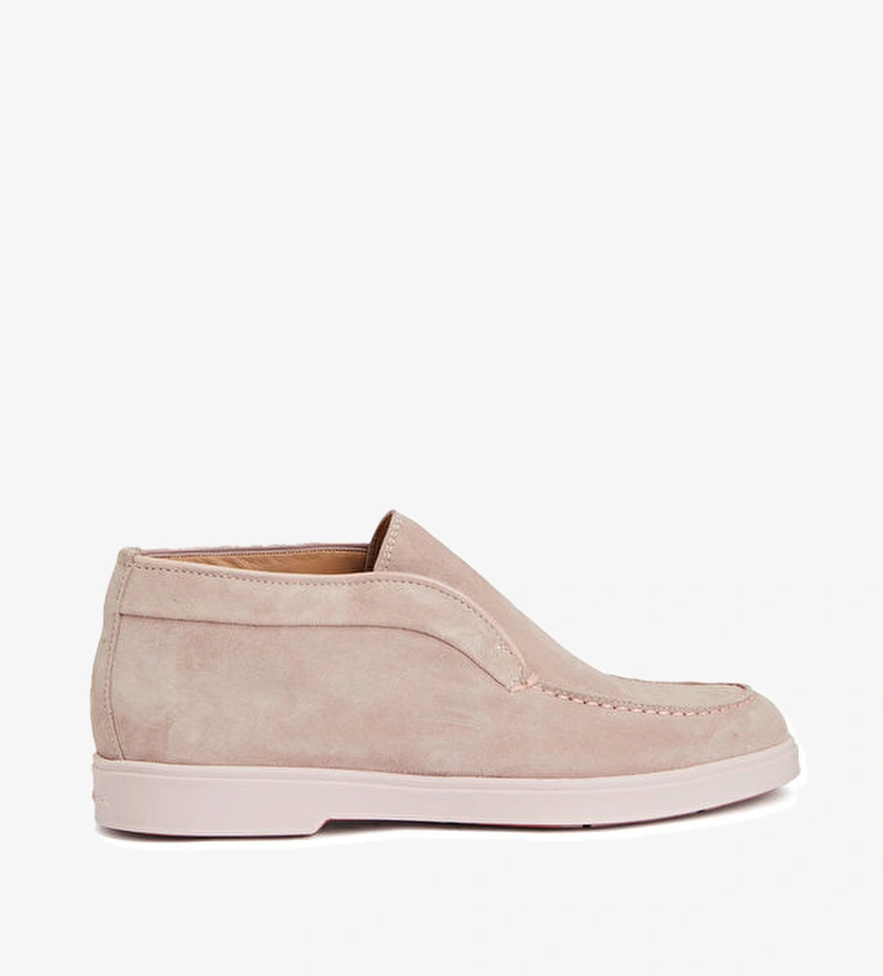 Santoni Pudra Kadın Deri Loafer model görseli