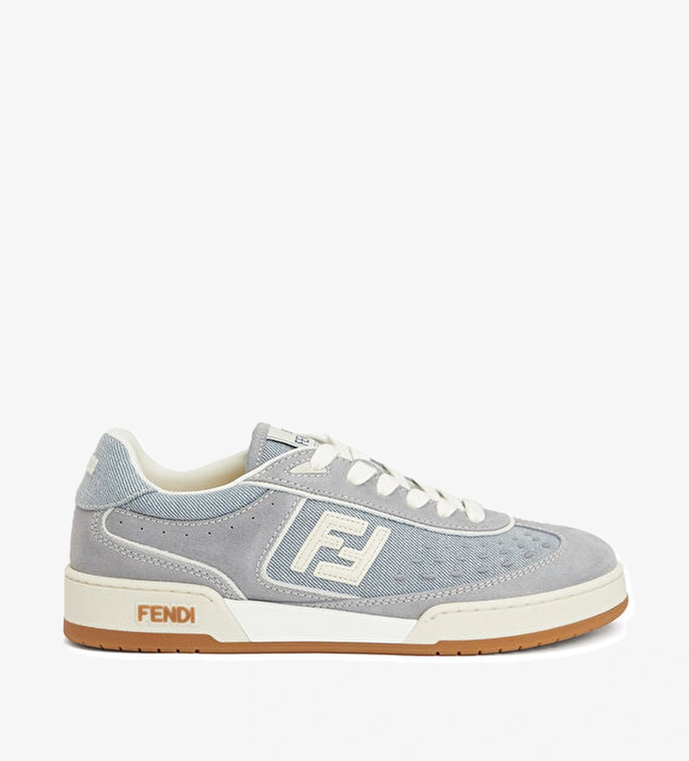 Fendi Mavi Kadın Deri Sneaker model görseli
