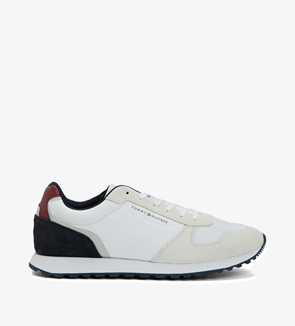 Tommy Hilfiger New Runner Bej Erkek Süet Sneaker model görseli