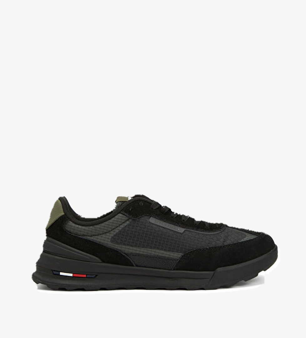 Tommy Hilfiger Tommy Hilfiger Retro Runner Siyah Erkek Sneaker | Beymen Siyah - 1. görsel