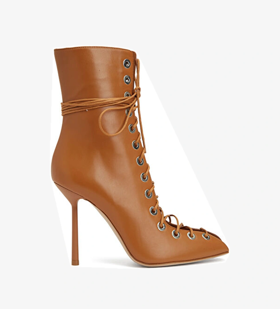 Le Silla Courtney Kahverengi Kadın Deri Bot model görseli