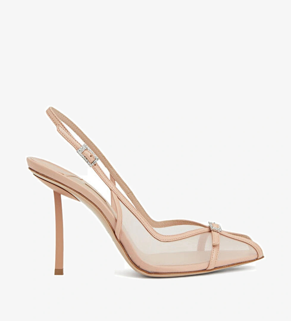 Le Silla Vittoria Açık Pembe Topuklu Ayakkabı model görseli