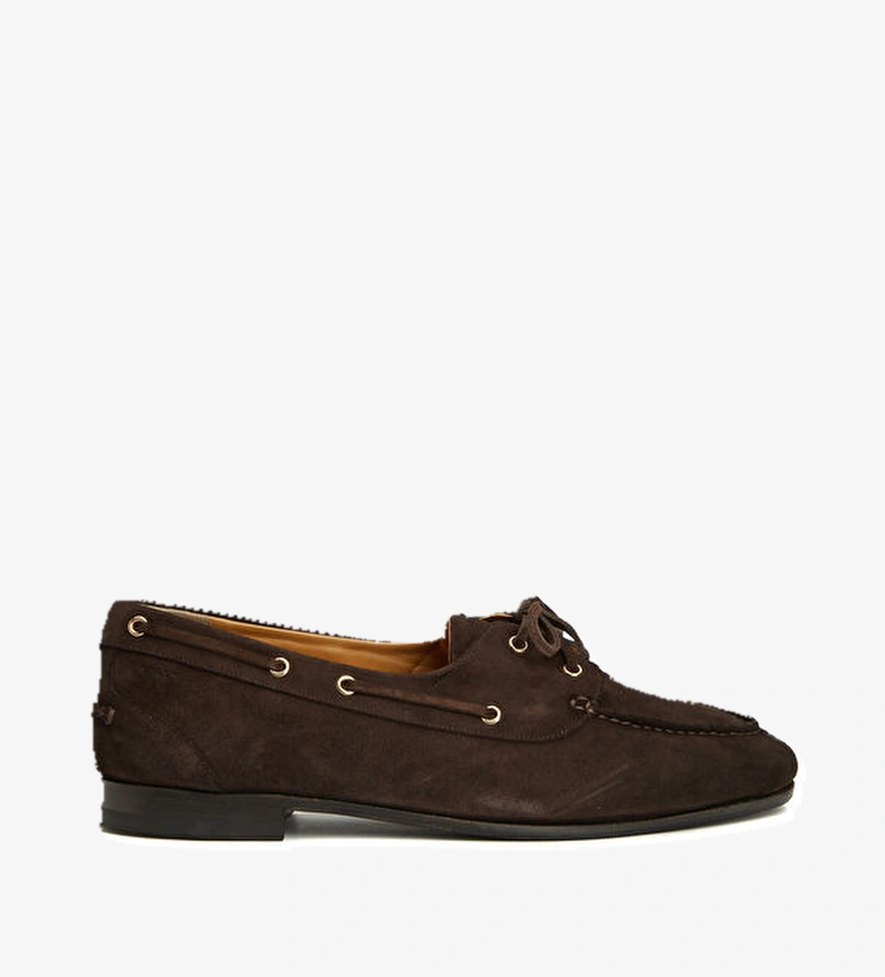 Bally Kahverengi Erkek Nubuk Loafer model görseli