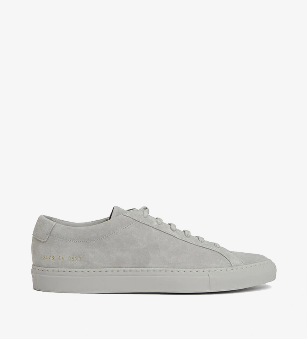 Common Projects Common Projects Açık Gri Gri Erkek Deri Sneaker Beymen'de! Açık Gri - 1. görsel