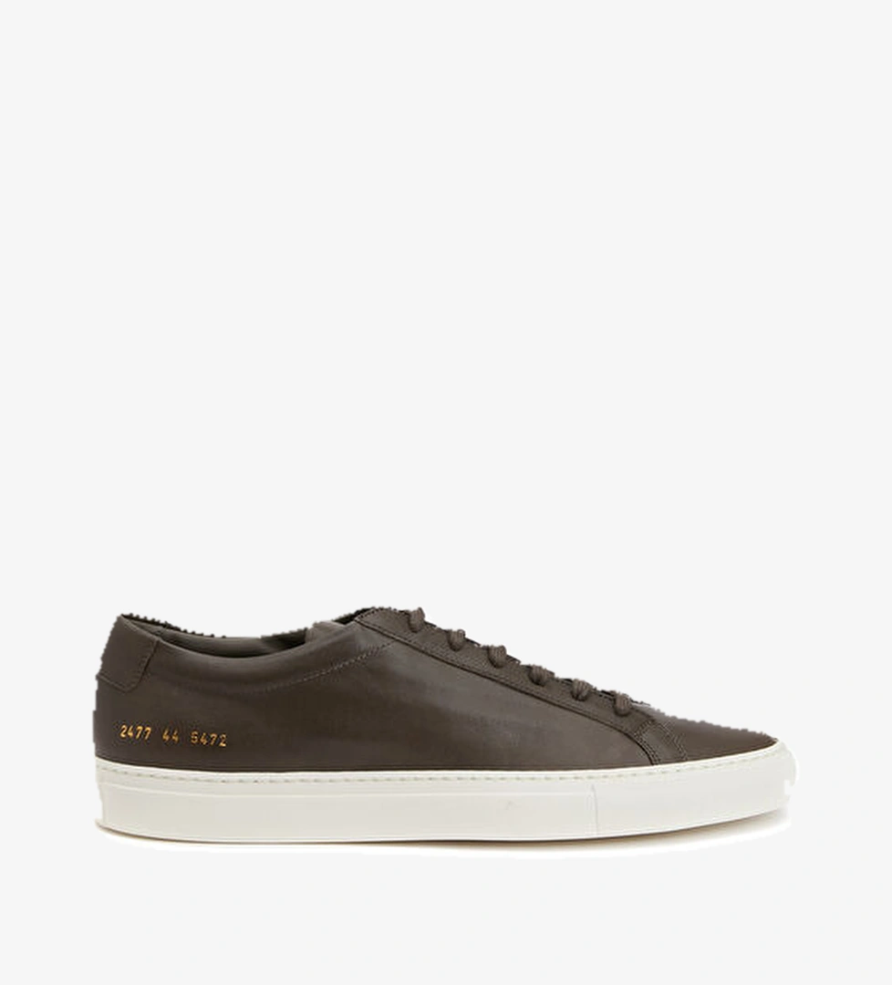 Common Projects Common Projects Koyu Gri Erkek Deri Sneaker | Beymen Koyu Gri - 1. görsel